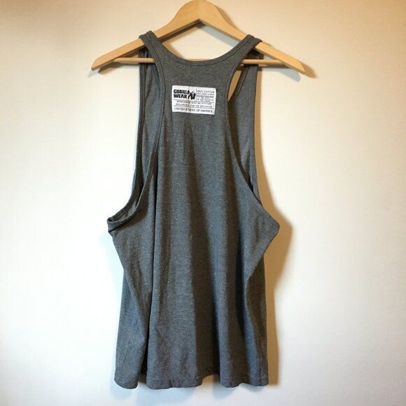 Gray Gorilla Wear Tank Top, Mens Size XL - Picture 2 of 16